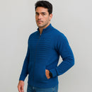 Suéter Masculino em Tricô com Zíper – Estilo, Conforto e Versatilidade