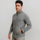 Suéter Masculino em Tricô com Zíper – Estilo, Conforto e Versatilidade