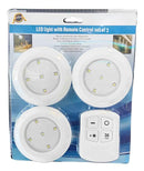 Kit 3 Lâmpadas de Led Loop - Sem fio com Controle Remoto
