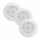 Kit 3 Lâmpadas de Led Loop - Sem fio com Controle Remoto
