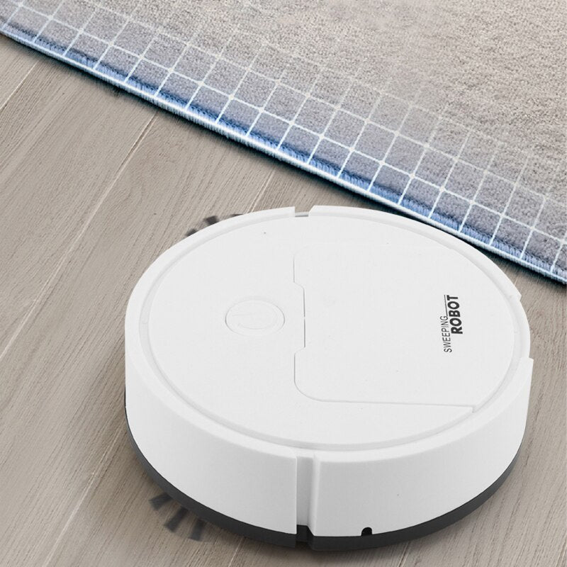 Mini Robô Aspirador Inteligente Smart Robot