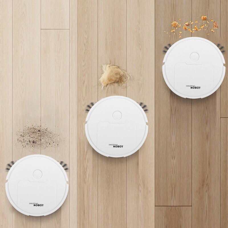 Mini Robô Aspirador Inteligente Smart Robot